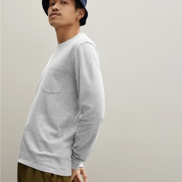 COPY - BNWT The Organic Cotton Long-Sleeve Pocket Tee | Uniform - Picture 3 of 3